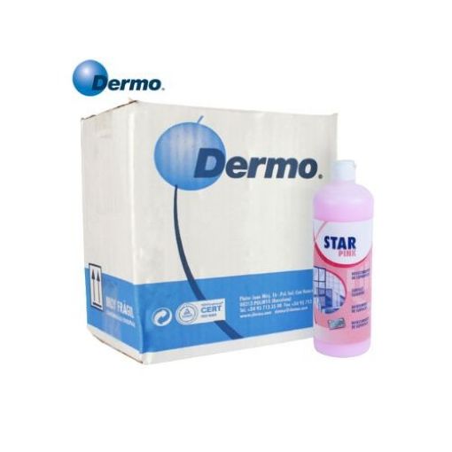 صورة سائل وردي منظف ملمع متعدد الاستخدامات 1لتر