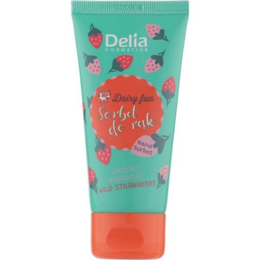 صورة ديليا - كريم مغذي ومرطب باليدين -بالفراولة البرية