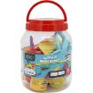 صورة روكو Jumbo Bucket طين + الملحقات‎/‎قوالب صلصال،