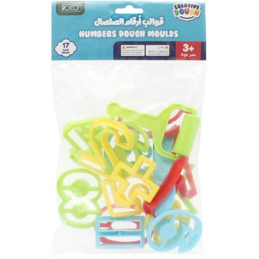 Picture of روكو ارقام طين + الملحقات‎/‎أدوات لتشكيل قوالب صلصال،