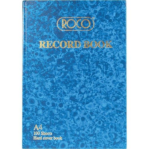 صورة روكو دفتر ريكورد، (200 صفحة (100 ورقة ،Aمقاس  4، 21.00 سمX 29.70 سم