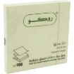 صورة روكو 6316 ورق لاصق للملاحظات، منبثق، بوصة ‎3‎ × 3، 100‎ ورقة، أصفر