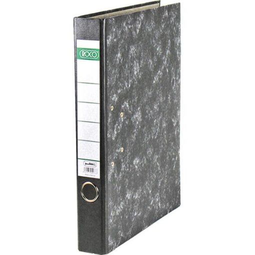 Picture of روكو ملف أفرنجي، 5 سم، F4‎/‎A4، اسود، معدن‎/‎كرتون