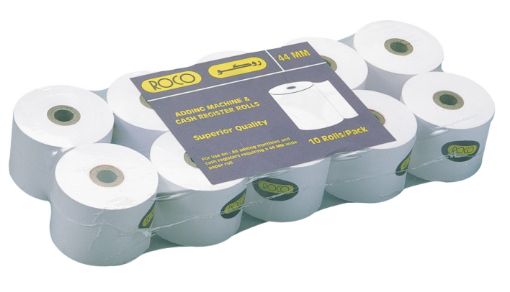 Picture of روكو رول ورق آلة طابعة، طبقة واحدة، (44.00 مم ( 1.73 بوصة، ابيض