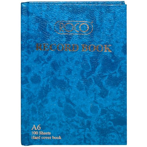 صورة روكو دفتر ريكورد، (200 صفحة (100 ورقة ،Aمقاس  6، 10.41 سمX 14.99 سم