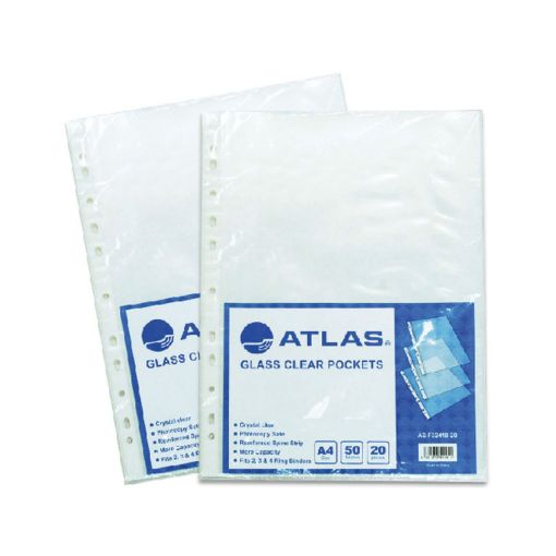 Picture of ملف زجاجي شفاف 80ملم A4