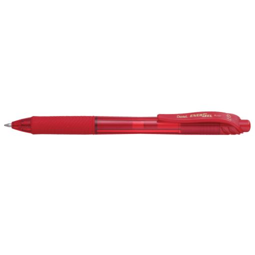 صورة قلم حبر جل 0.7 ملم أحمر