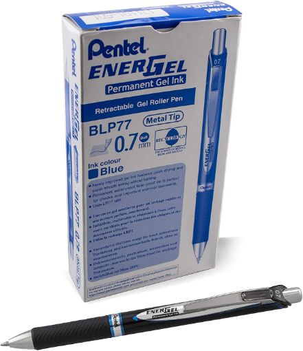 صورة قلم حبر جل 0.7 ملم أحمر