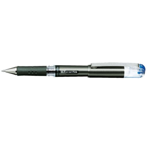 صورة قلم حبر جل 0.7 ملم أزرق