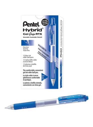 صورة قلم حبر جل 1.0ملم  أزرق