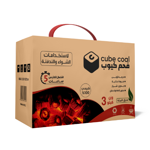 Picture of فحم كيوب السداسي 3 كيلو