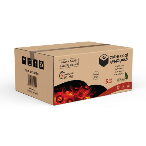 Picture of فحم كيوب سداسي 5 كيلو