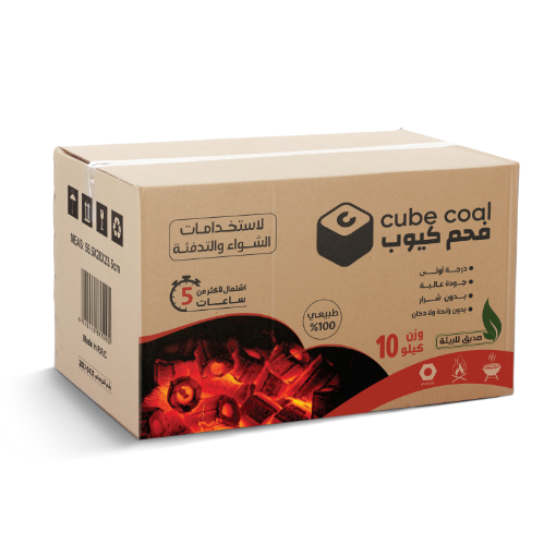 صورة فحم كيوب سداسي 10 كيلو