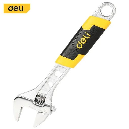Picture of Adjustable Wrench with Plastic Handle