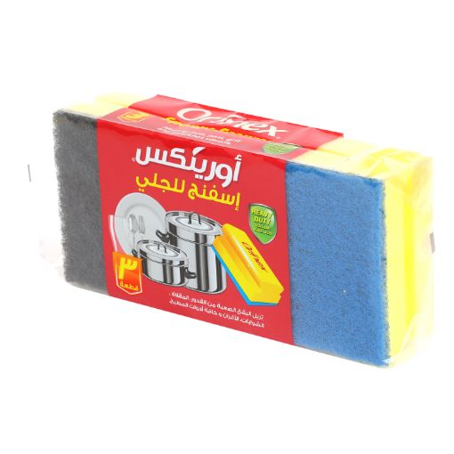 صورة اسفنج للجلي اورانكس  3/24 &lt;066&gt;