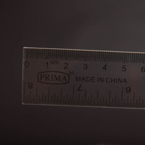 صورة مسطره بلاستيك شفاف 20سم