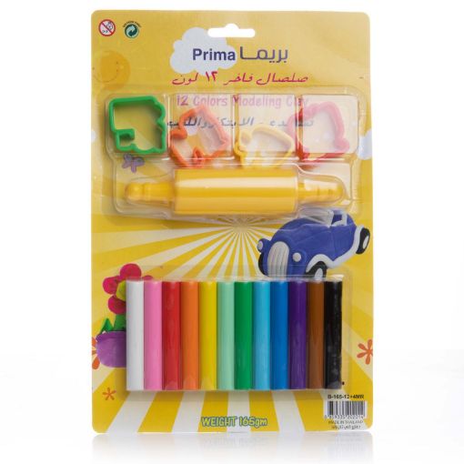 صورة كارت صلصال 12 لون