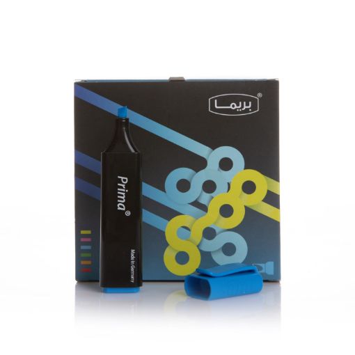 صورة قلم تظهير ازرق