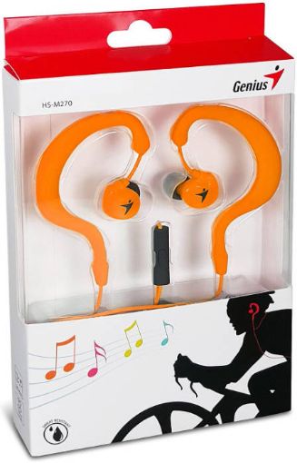صورة Genius HEADSET : HS-M270,ORANGE (Exclusive)