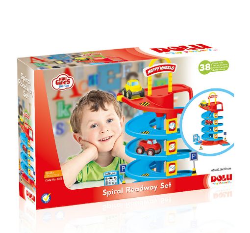 صورة دولو مسار سيارات دائري 4 طوابق