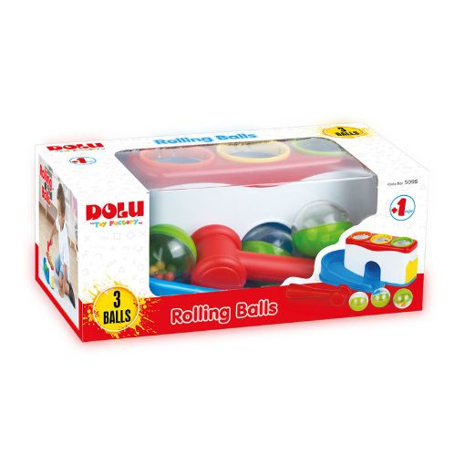 صورة دولو لعبة الكرة المتدحرجة مع مطرقة