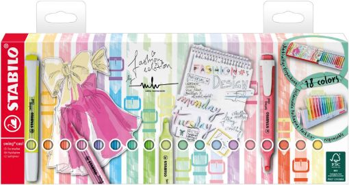 Picture of ستابيلو سوينج كوول باستل طقم مكتبي