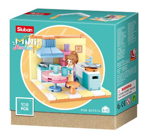 صورة سلوبان قطع تركيب مطبخ صغير