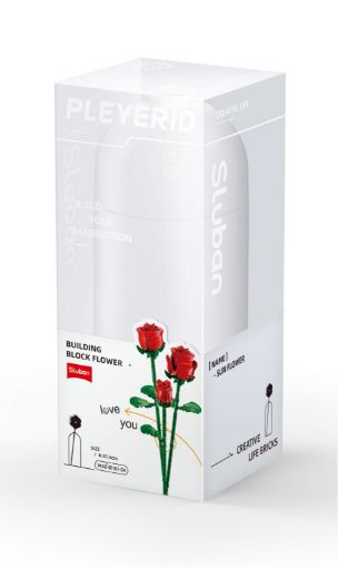 Picture of سلوبان تركيب مزهرية أحمر