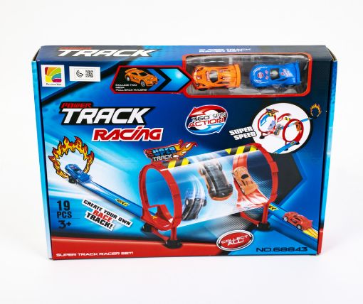 صورة سيارة سباق إبتكار مع المسار