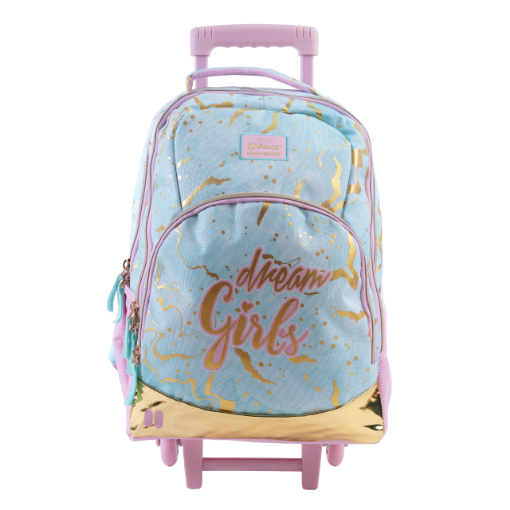 Picture of شنطة ترولي بوز سماوي + مقلمية