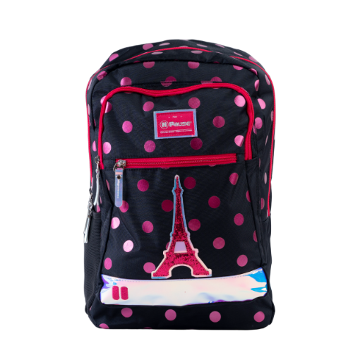 Picture of شنطة ظهربوز برج ايفل مع حماية + مقلمية