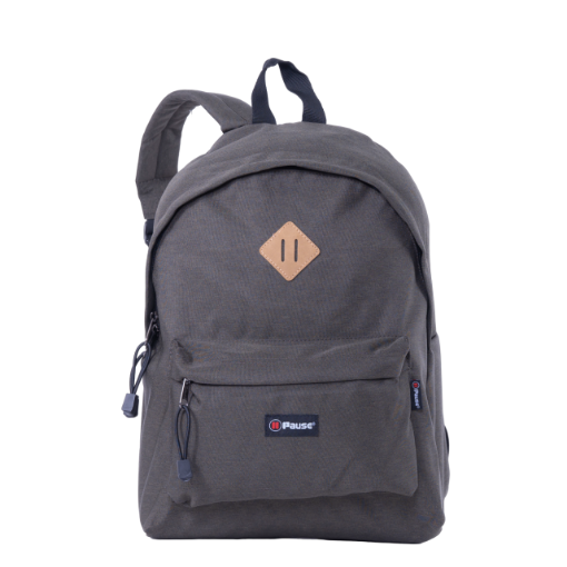 صورة شنطة ظهر بوز كلاسيك بني جيشي +مقلمية