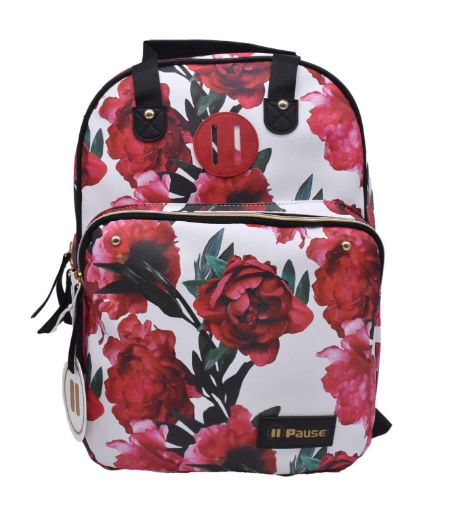 Picture of شنطة ظهر جلد أحمر بوز