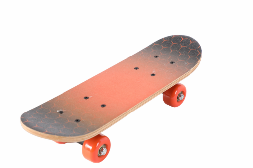 صورة لامبورجيني لوح تزلج صغير برتقالي