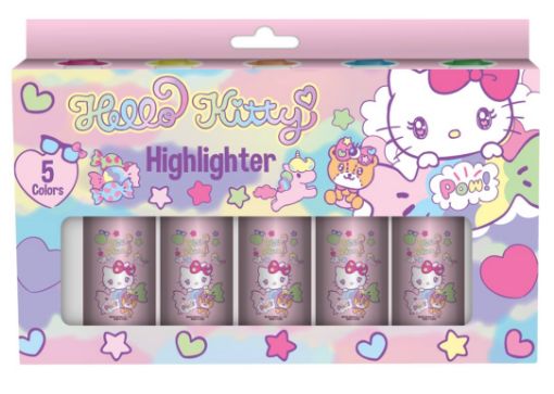 Picture of طقم تظهير 5 لون هيلوكيتي 24  طقم)
