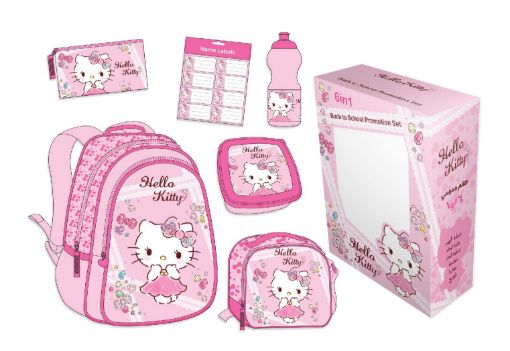 Picture of طقم 6 في 1 ظهر هيلو كيتي
