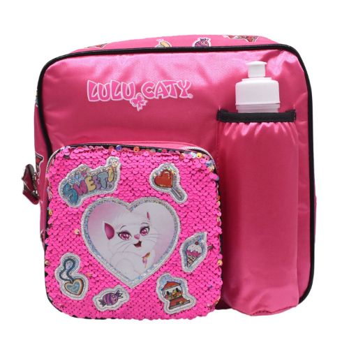 Picture of شنطة ظهر جينز لولوكاتي +زمزميةلنش+ملعقةشوكة