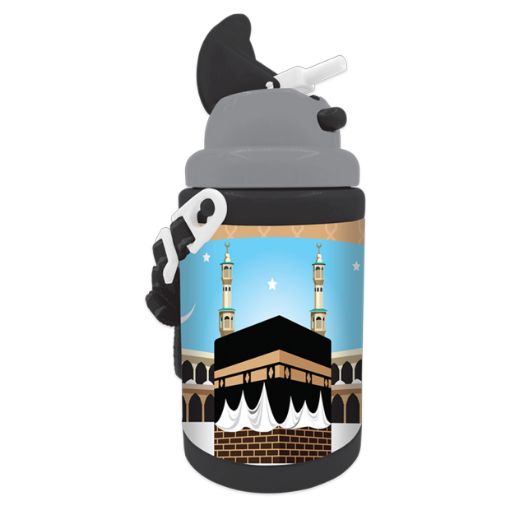 صورة زمزمية بلاستيك 460مل مكة