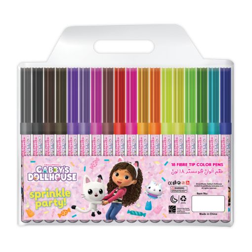 صورة طقم ألوان فلوماستر 18 لون جابي دول