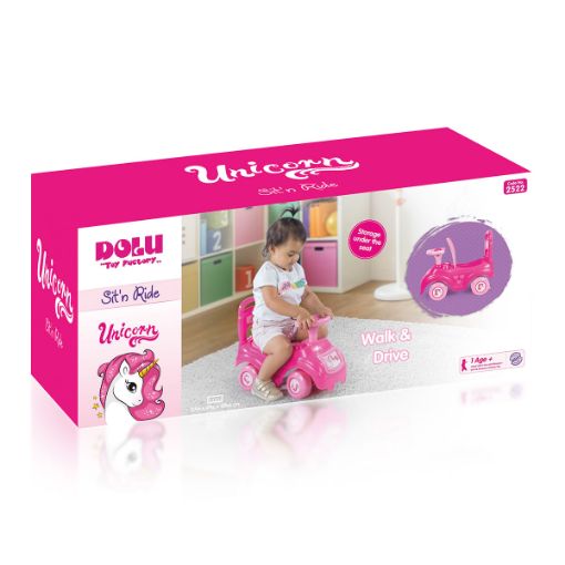 صورة دولو لعبة عربة اطفال يونيكورن