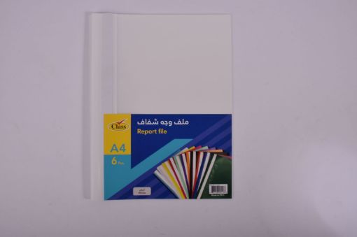 Picture of ملف وجه شفاف أخضر فاتح