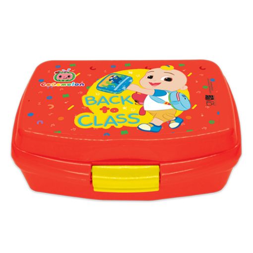 Picture of لنش بوكس بلاستيك كوكوميلون احمر بقفل