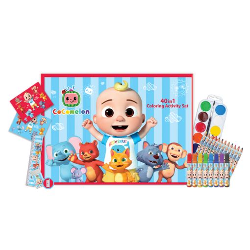 صورة طقم تلوين 40 في 1 كوكوميلون سماوي