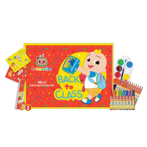 صورة طقم تلوين 40 في 1 كوكوميلون احمر