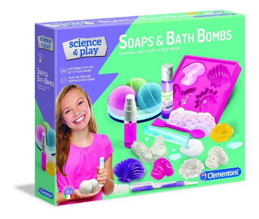 صورة لعبة عمل الصابون وكرات الإستحمام