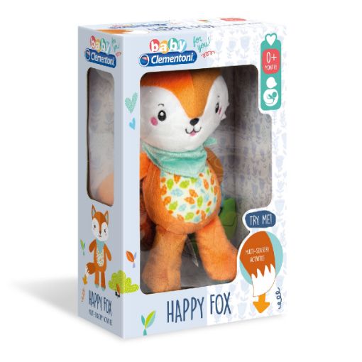 صورة دمية فرو الثعلب السعيد