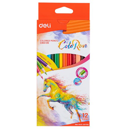 Picture of ديلي ألوان خشبية مثلث قصير