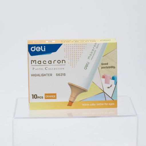 صورة ديلي قلم تظهير ماكارون برتقالي