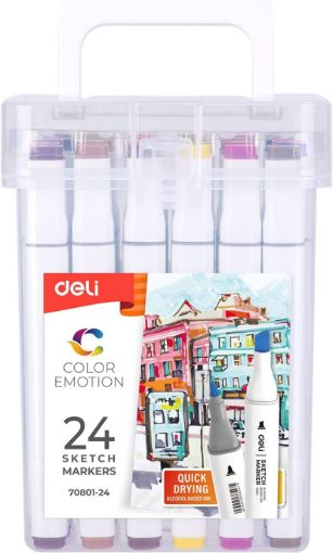 Picture of ديلي ألوان ماركر رسم ريشتين