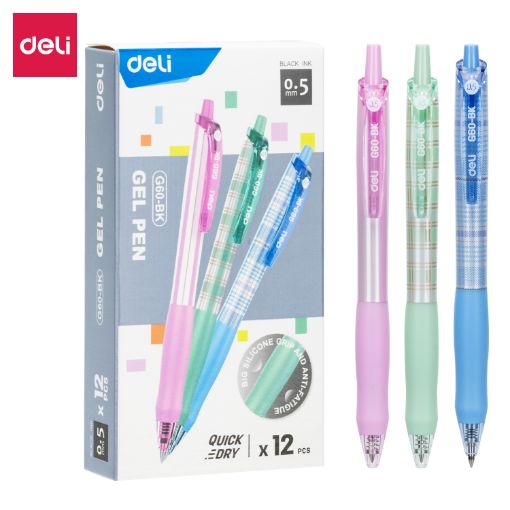 صورة ديلي قلم جل ضغاط أسود 0.5